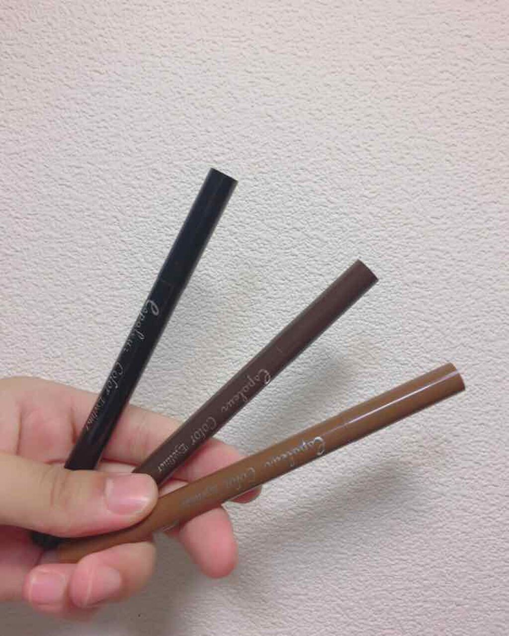 エスポルールカラーアイライナー/エスポルール/リキッドアイライナーを使ったクチコミ(1枚目)