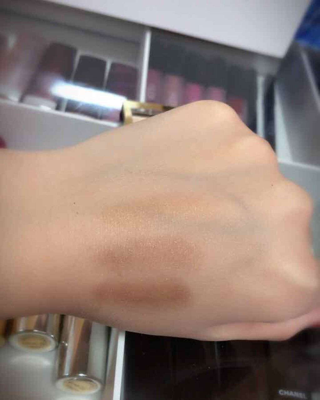 スキニーリッチシャドウ/excel/アイシャドウパレットを使ったクチコミ(3枚目)