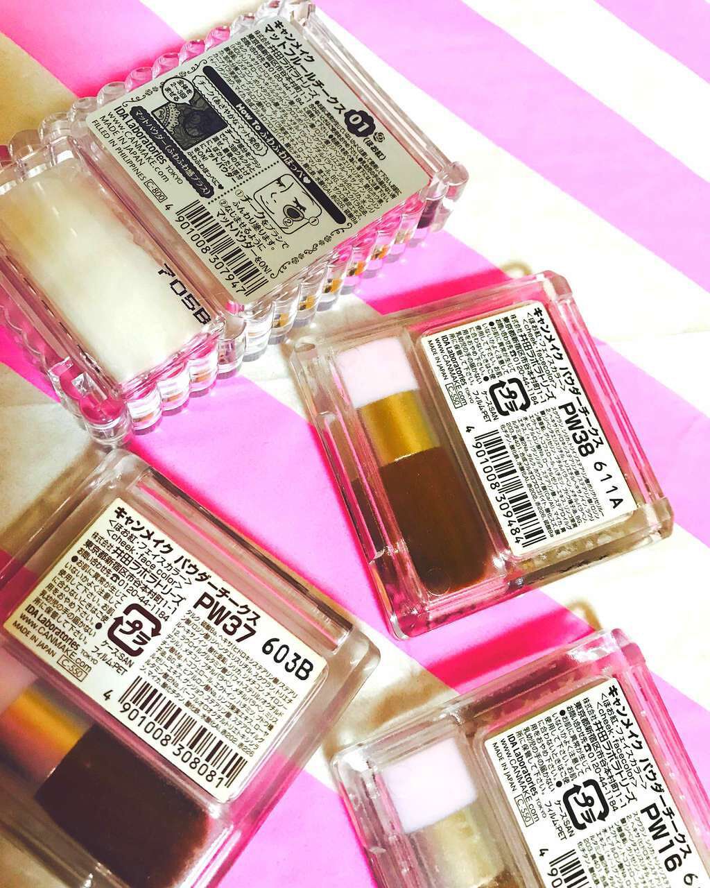 マットフルールチークス/キャンメイク/パウダーチークを使ったクチコミ（2枚目）