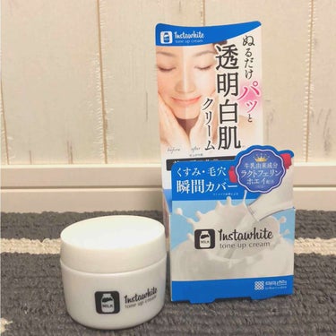 InstaWhite 【tone up cream】
～ぬるだけ パッと透明白肌クリーム～

・朝晩のスキンケア
・メイク前のトーンアップベース
・お泊まり時のすっぴん肌補正
・インスタ映えする美肌補正