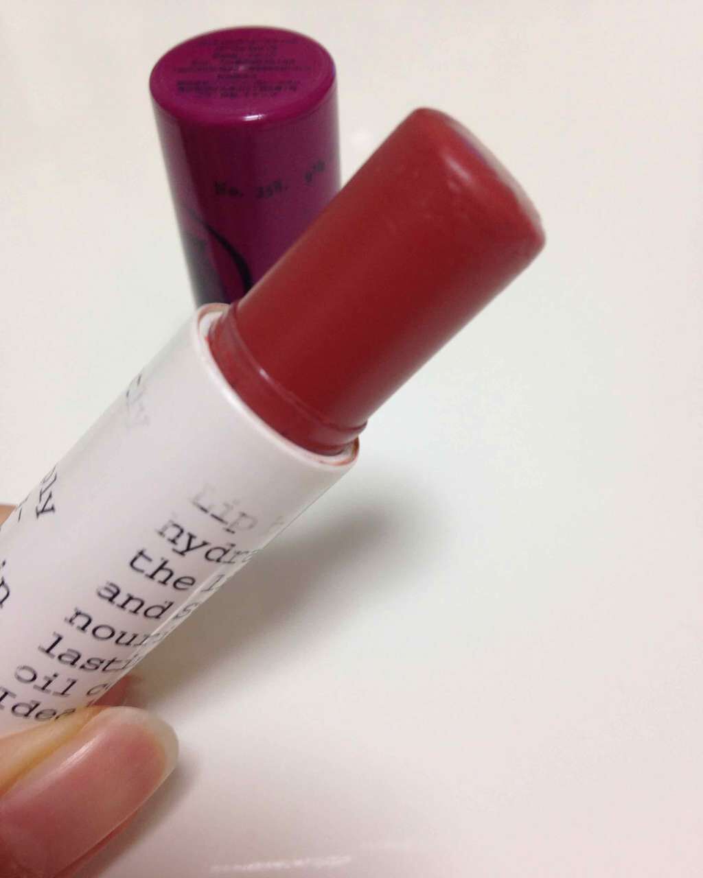 リップバタースティック(SPF15)/KORRES/リップケアを使ったクチコミ(3枚目)