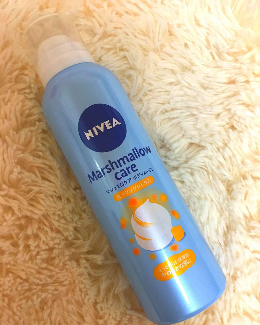 マシュマロケア ボディムース シルキーフラワー/ニベア/ボディローションを使ったクチコミ(1枚目)