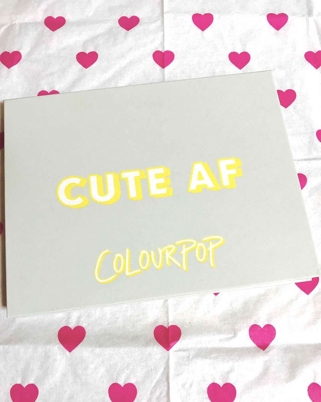 CUTE AF/ColourPop/アイシャドウパレットを使ったクチコミ(2枚目)
