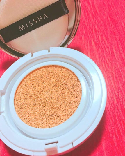 M クッションファンデーション(マット)/MISSHA/クッションファンデーションを使ったクチコミ(1枚目)