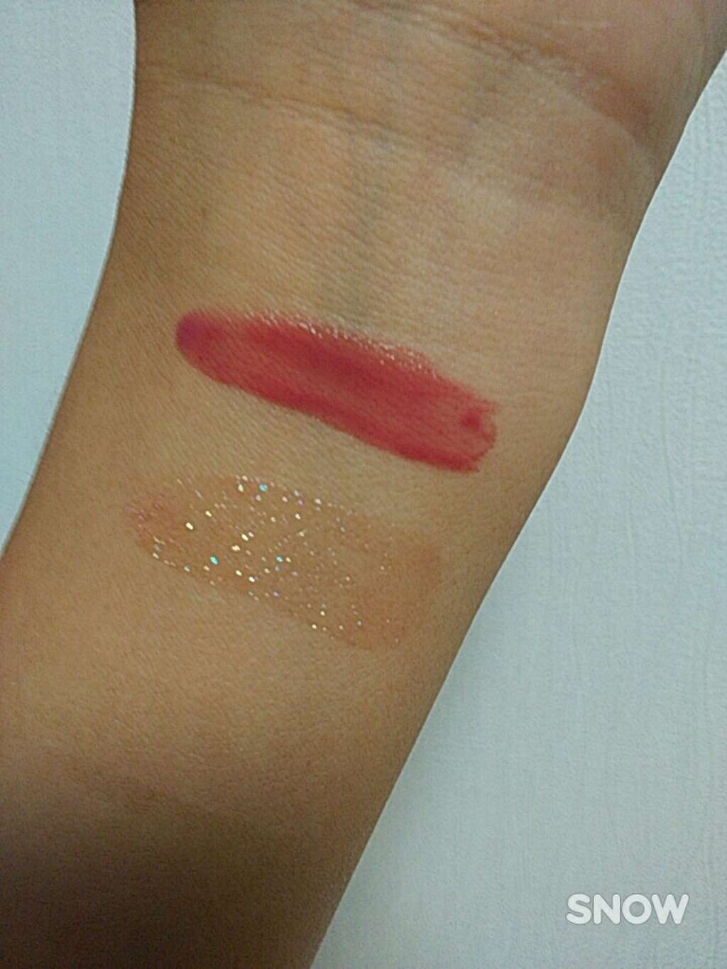 ディアダーリン ウォータージェルティント (アイスティント)/ETUDE/口紅を使ったクチコミ(2枚目)