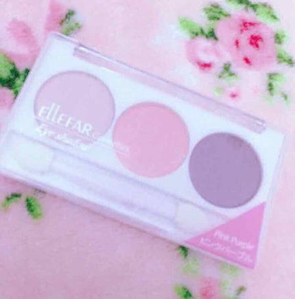 エルファー プロフェッショナル アイシャドウ/DAISO/アイシャドウパレットを使ったクチコミ(1枚目)