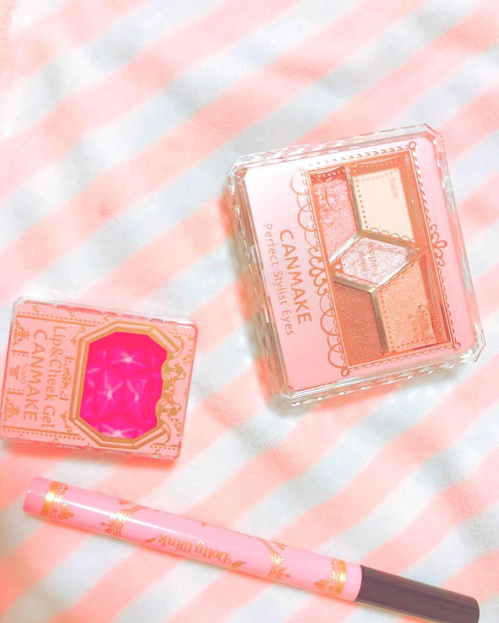 リップ＆チーク ジェル/キャンメイク/ジェル・クリームチークを使ったクチコミ（1枚目）