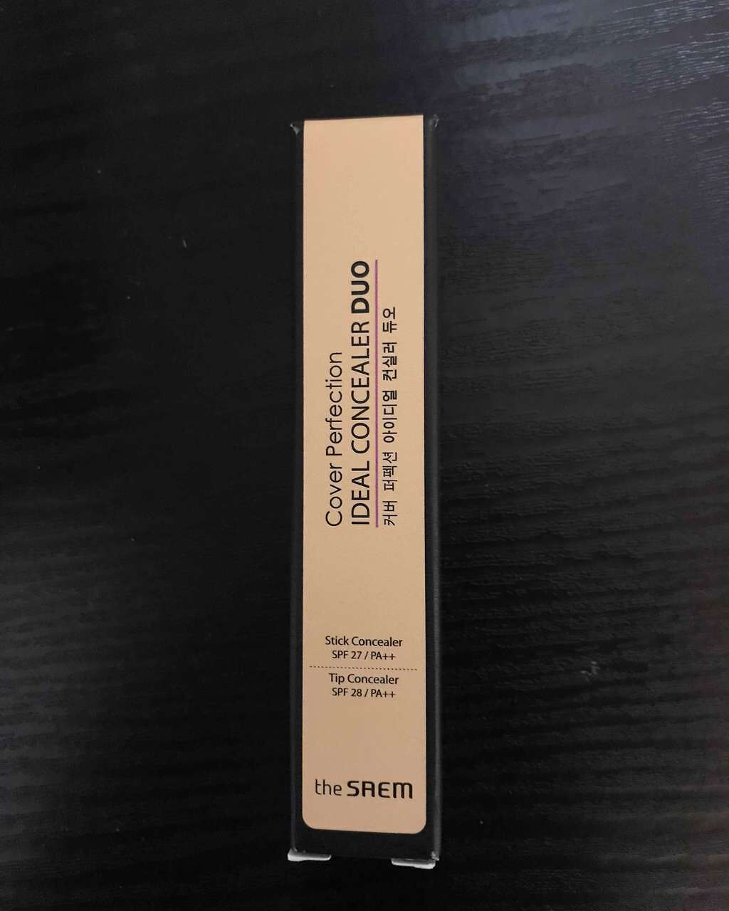 カバーパーフェクション チップコンシーラー/the SAEM/リキッドコンシーラーを使ったクチコミ(3枚目)