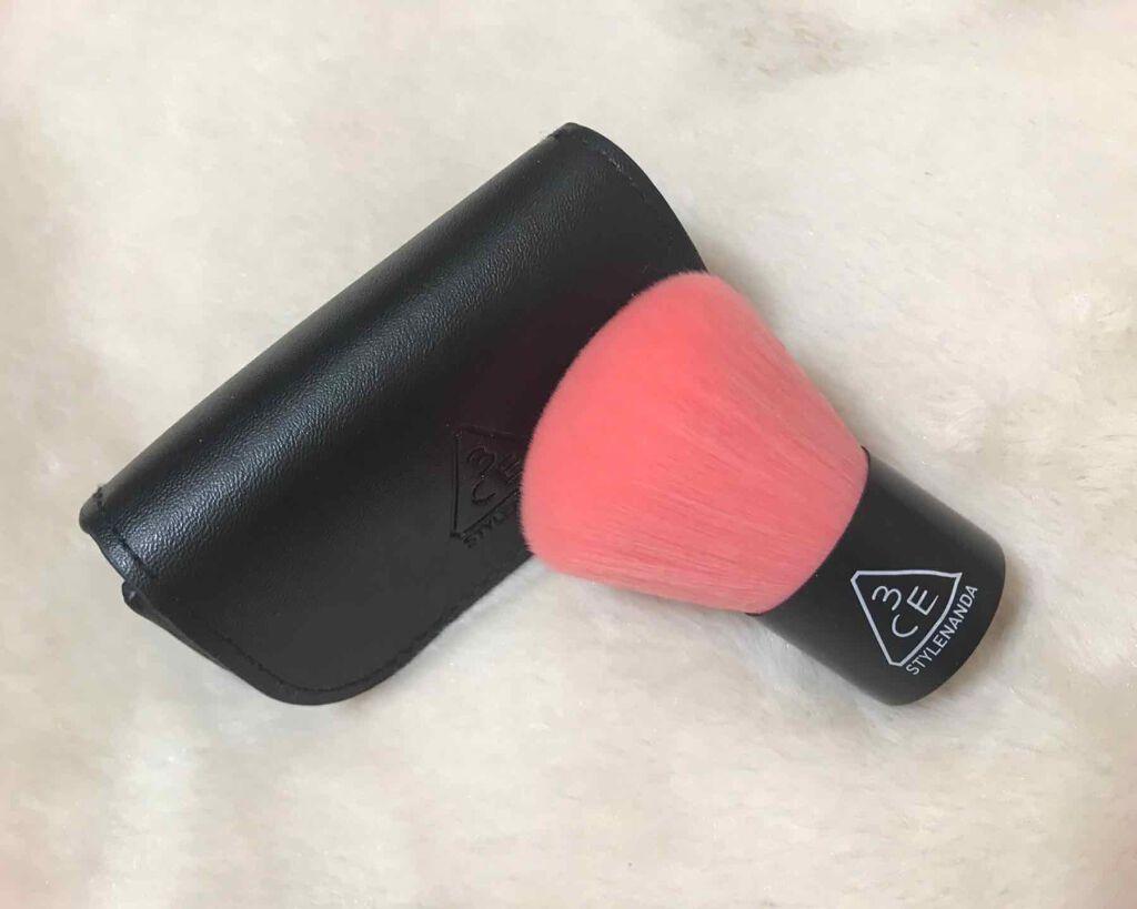 3CE PINK KABUKI BRUSH/3CE/メイクブラシを使ったクチコミ(1枚目)