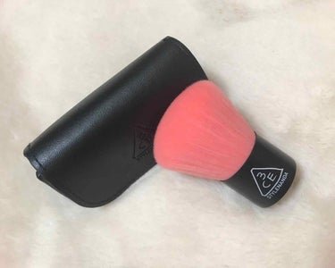 3CE PINK KABUKI BRUSH/3CE/メイクブラシを使ったクチコミ（1枚目）