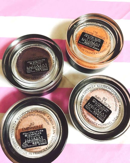 イリュージョン ドンブル/CHANEL/ジェル・クリームアイシャドウを使ったクチコミ(2枚目)