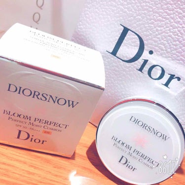 スノー ブルーム パーフェクト クッション SPF50／PA+++/Dior/クッションファンデーションを使ったクチコミ（1枚目）