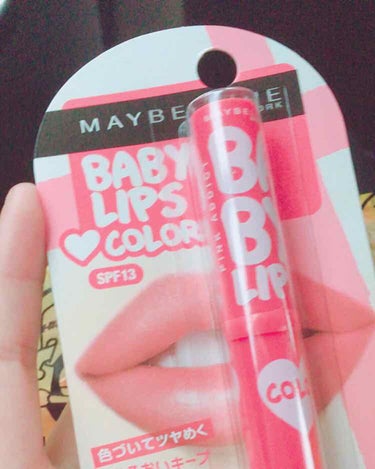 リップクリーム ピンクグロウ/MAYBELLINE NEW YORK/リップケア・リップクリームを使ったクチコミ（1枚目）