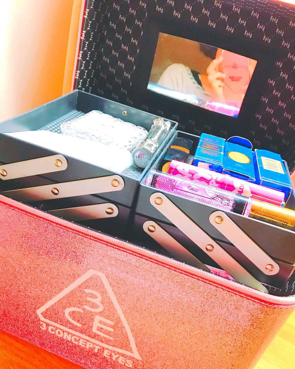 MAKEUP BOX/3CE/化粧ポーチを使ったクチコミ(2枚目)