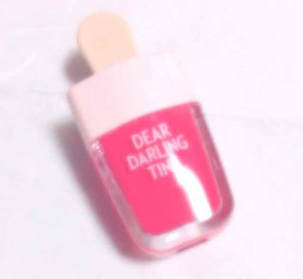 ディアダーリン ウォータージェルティント (アイスティント)/ETUDE/口紅を使ったクチコミ(1枚目)