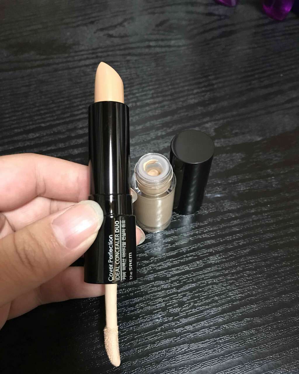 カバーパーフェクション チップコンシーラー/the SAEM/リキッドコンシーラーを使ったクチコミ(2枚目)