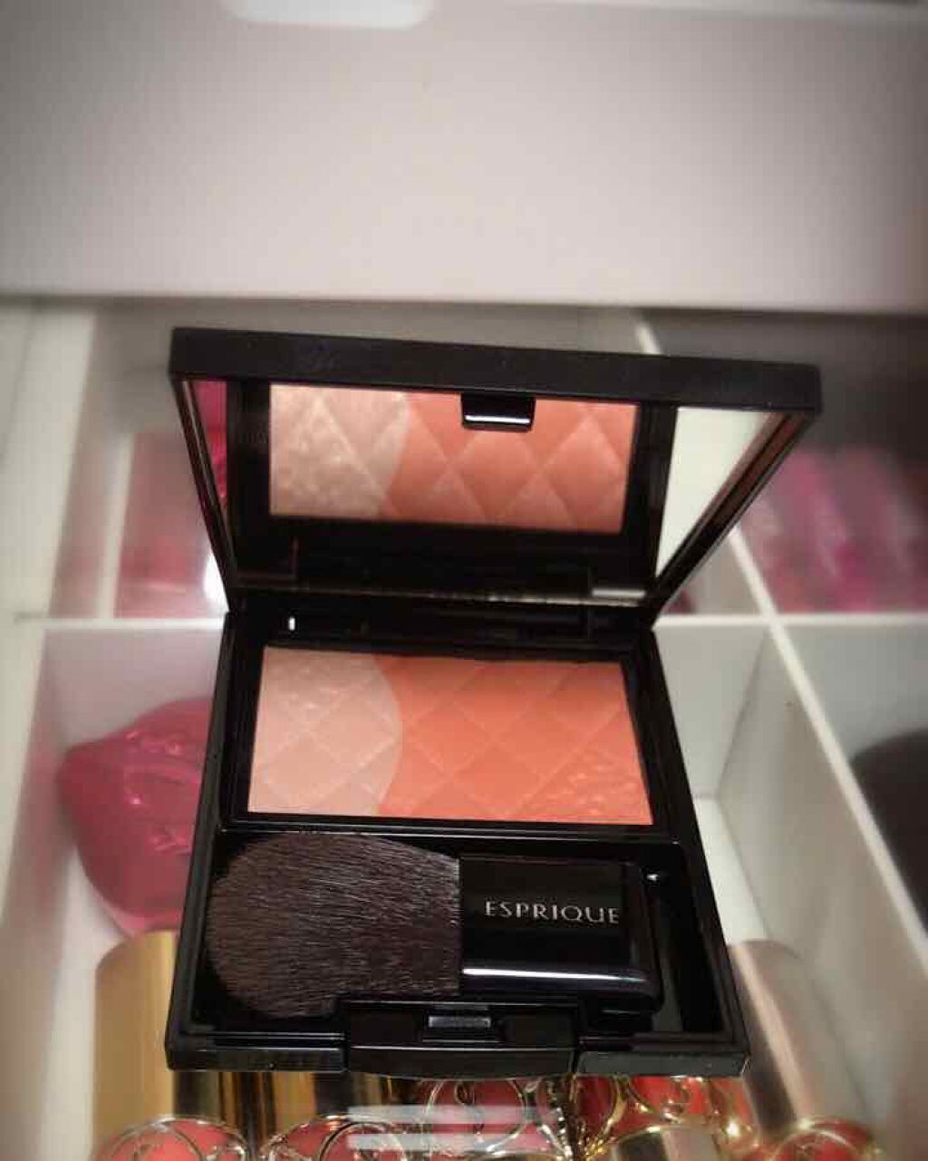 グロウチーク/ESPRIQUE/パウダーチークを使ったクチコミ（2枚目）