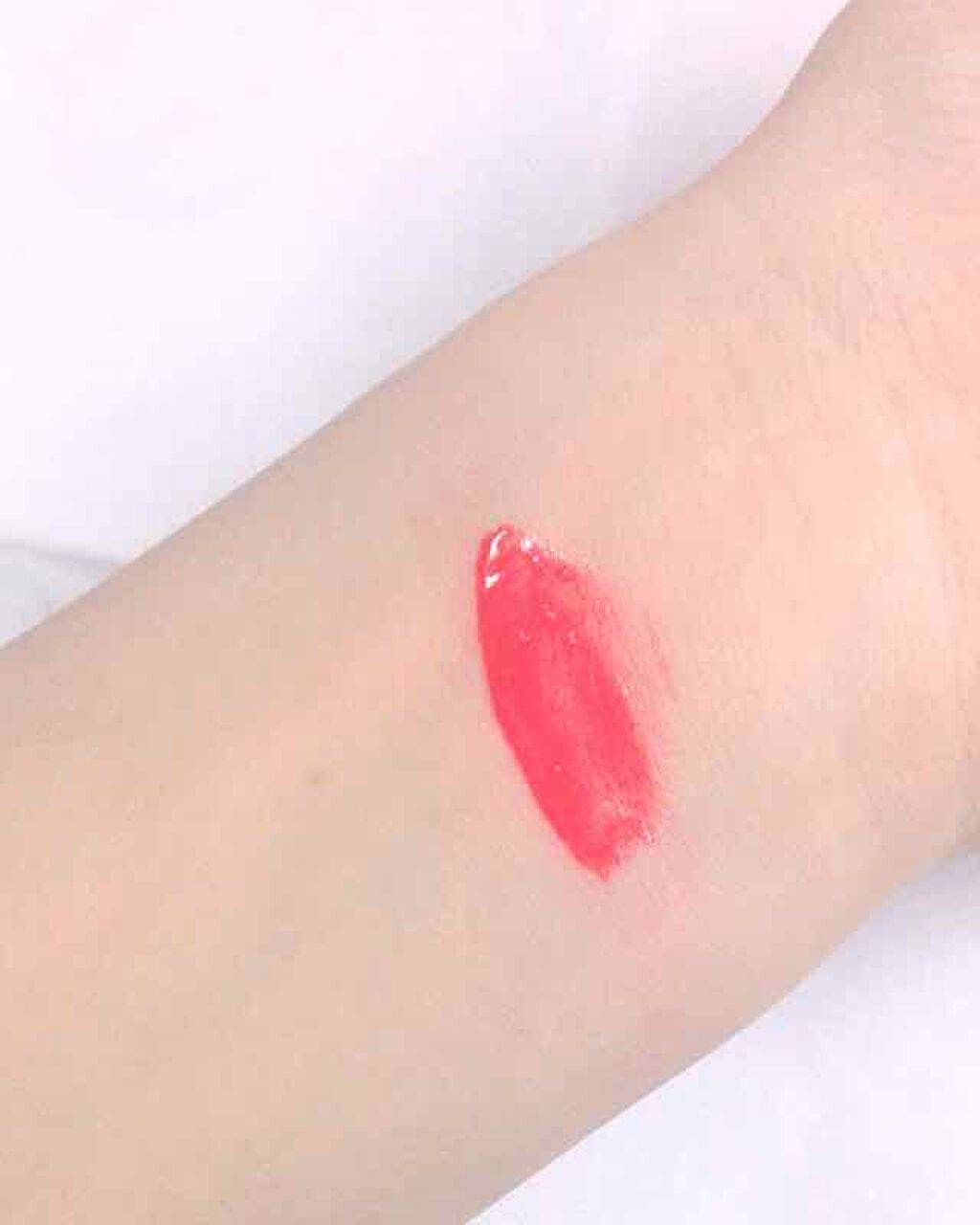 ディアダーリン ウォータージェルティント (アイスティント)/ETUDE/口紅を使ったクチコミ(2枚目)