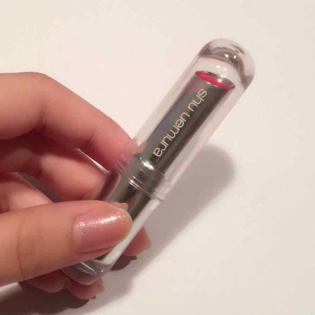 ルージュ アンリミテッド シアーシャイン S RD 151/shu uemura/口紅を使ったクチコミ（1枚目）