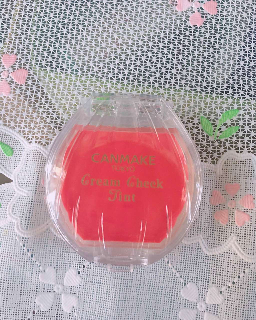 クリームチーク ティント/キャンメイク/ジェル・クリームチークを使ったクチコミ(1枚目)