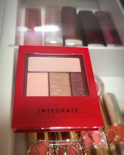 アクセントカラーアイズ CC/インテグレート/アイシャドウパレットを使ったクチコミ(1枚目)
