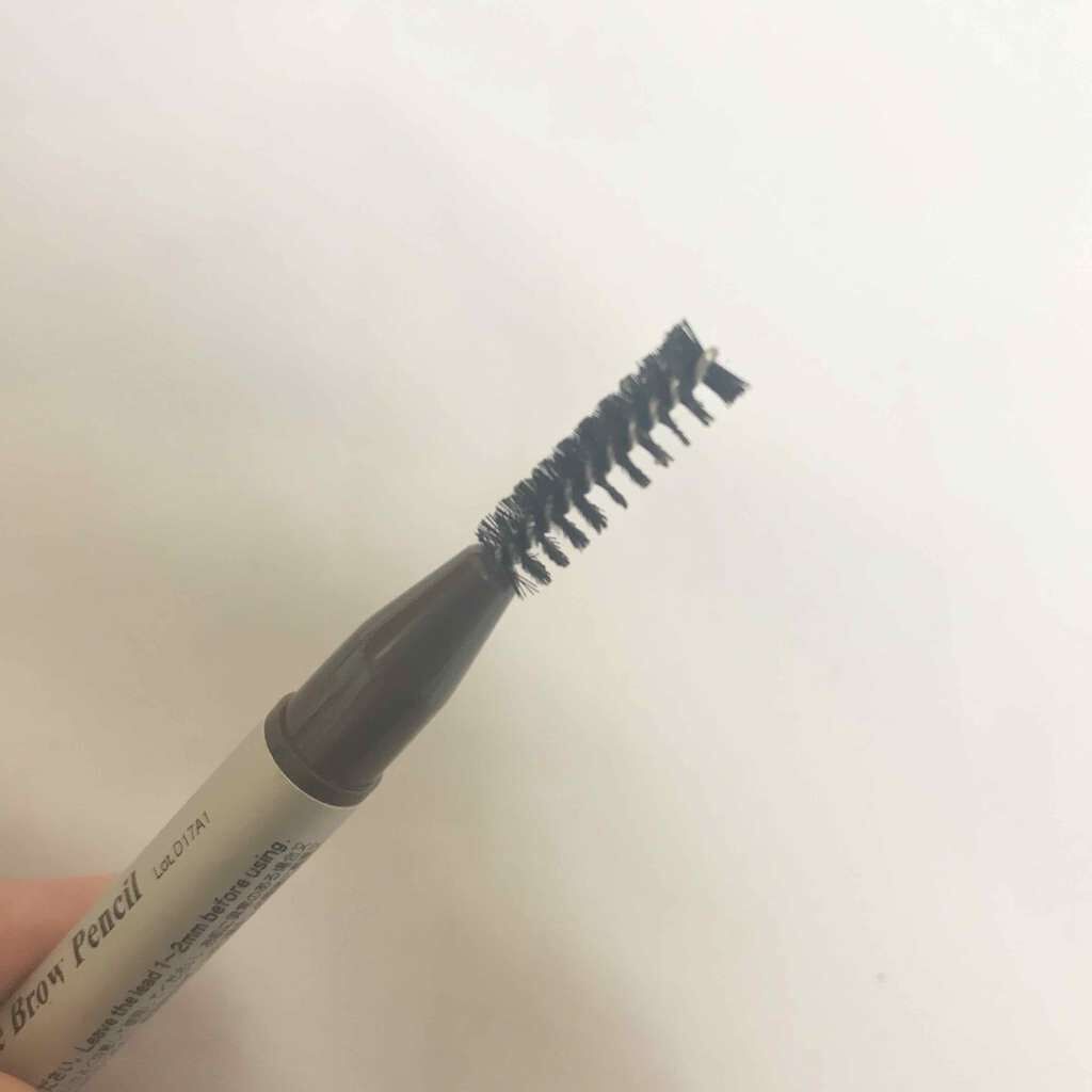 だ円芯 アルミ アイブローペンシル/DAISO/アイブロウペンシルを使ったクチコミ（3枚目）