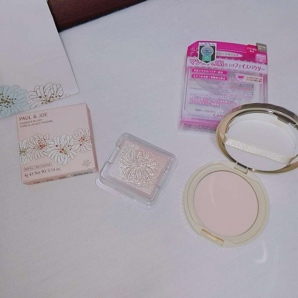 【旧品】マシュマロフィニッシュパウダー/キャンメイク/プレストパウダーを使ったクチコミ(2枚目)