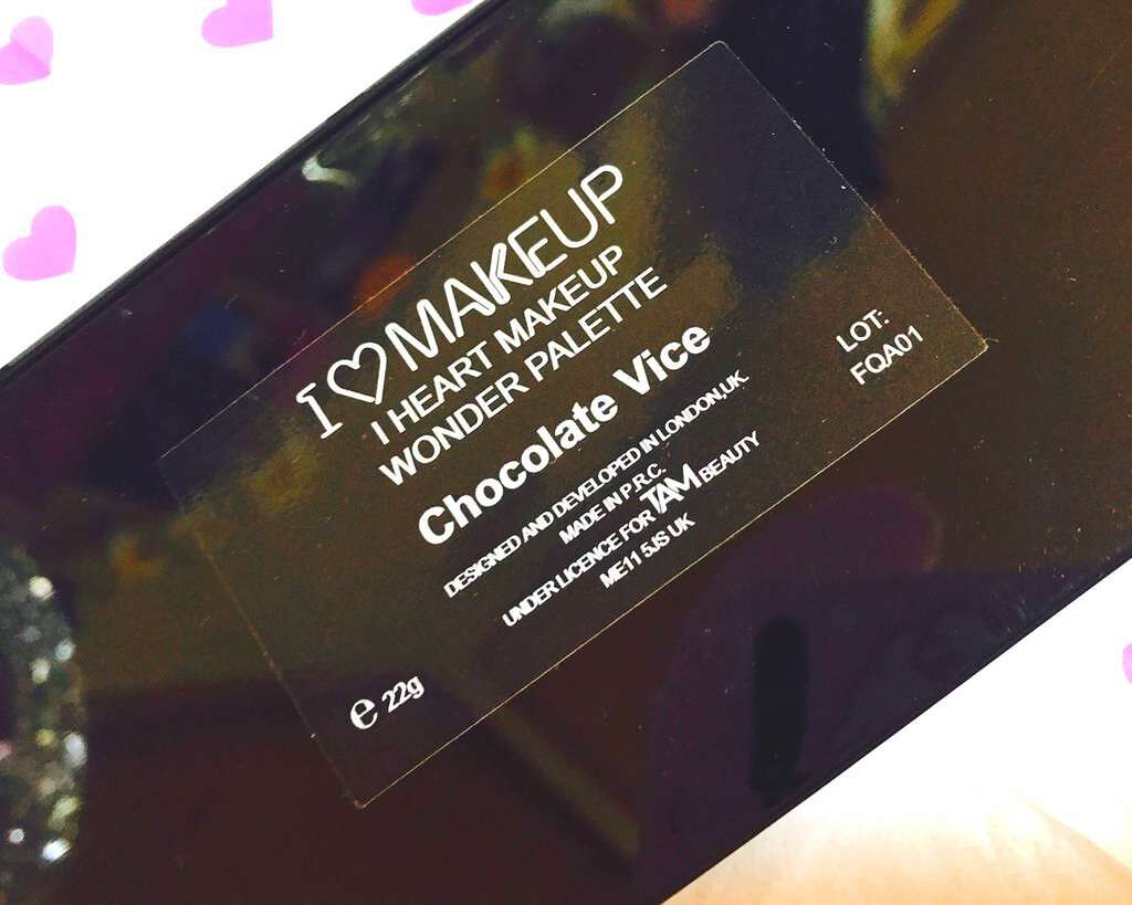 アイラブチョコレート/MAKEUP REVOLUTION/アイシャドウパレットを使ったクチコミ(3枚目)