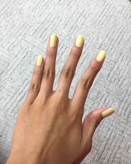 ウィンマックス パステルカラー ネイルエナメル/DAISO/マニキュアを使ったクチコミ(2枚目)