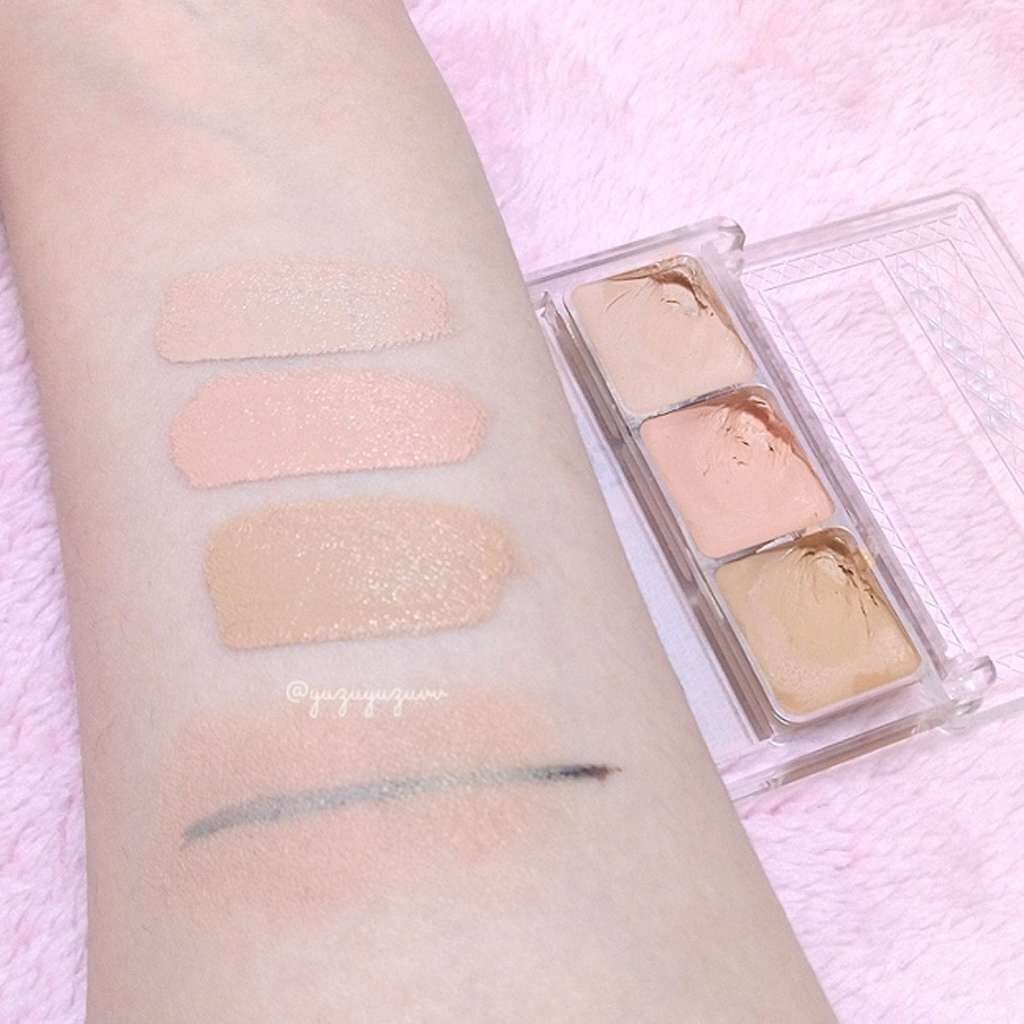 パレットコンシーラー/CEZANNE/パレットコンシーラーを使ったクチコミ(1枚目)