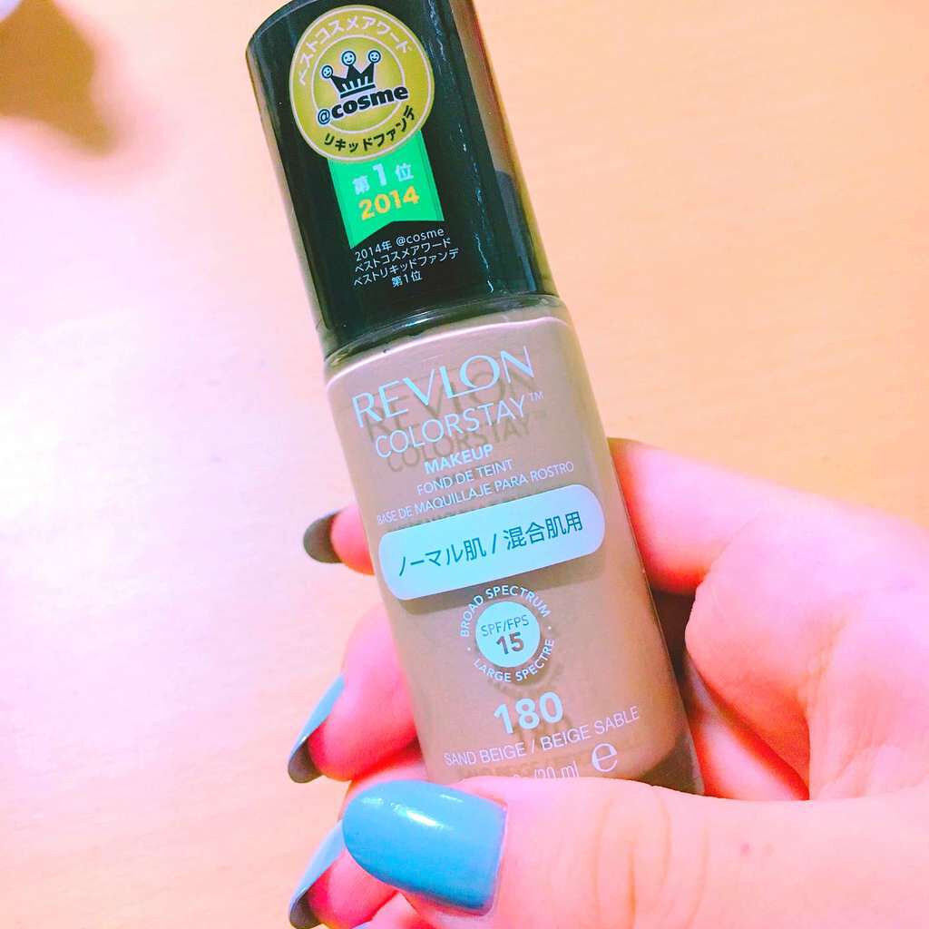 カラーステイ メイクアップ/REVLON/リキッドファンデーションを使ったクチコミ(1枚目)