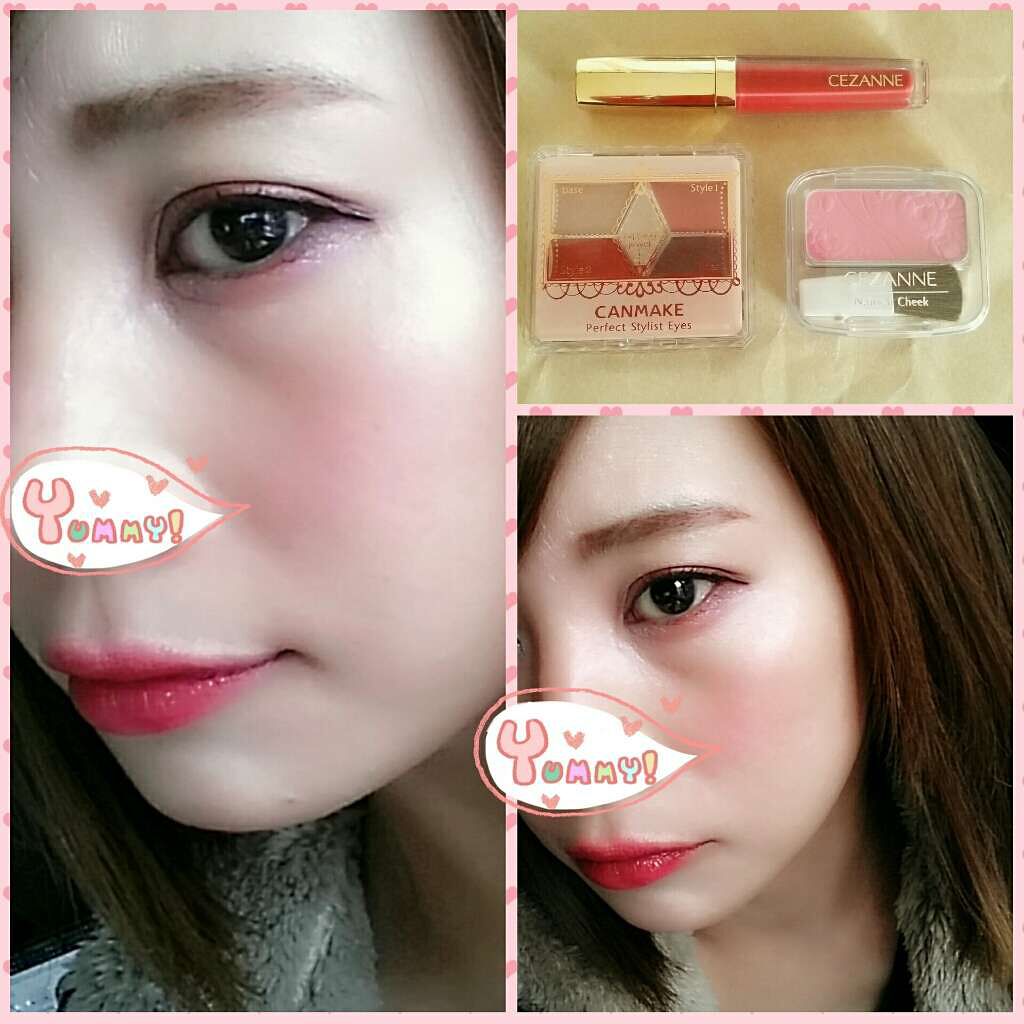 カラーティントリップ/CEZANNE/リップティントを使ったクチコミ（1枚目）