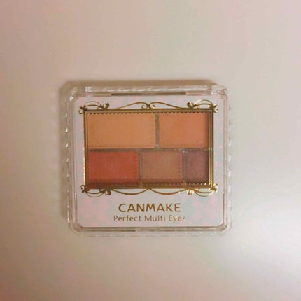 パーフェクトマルチアイズ/キャンメイク/アイシャドウパレットを使ったクチコミ(1枚目)