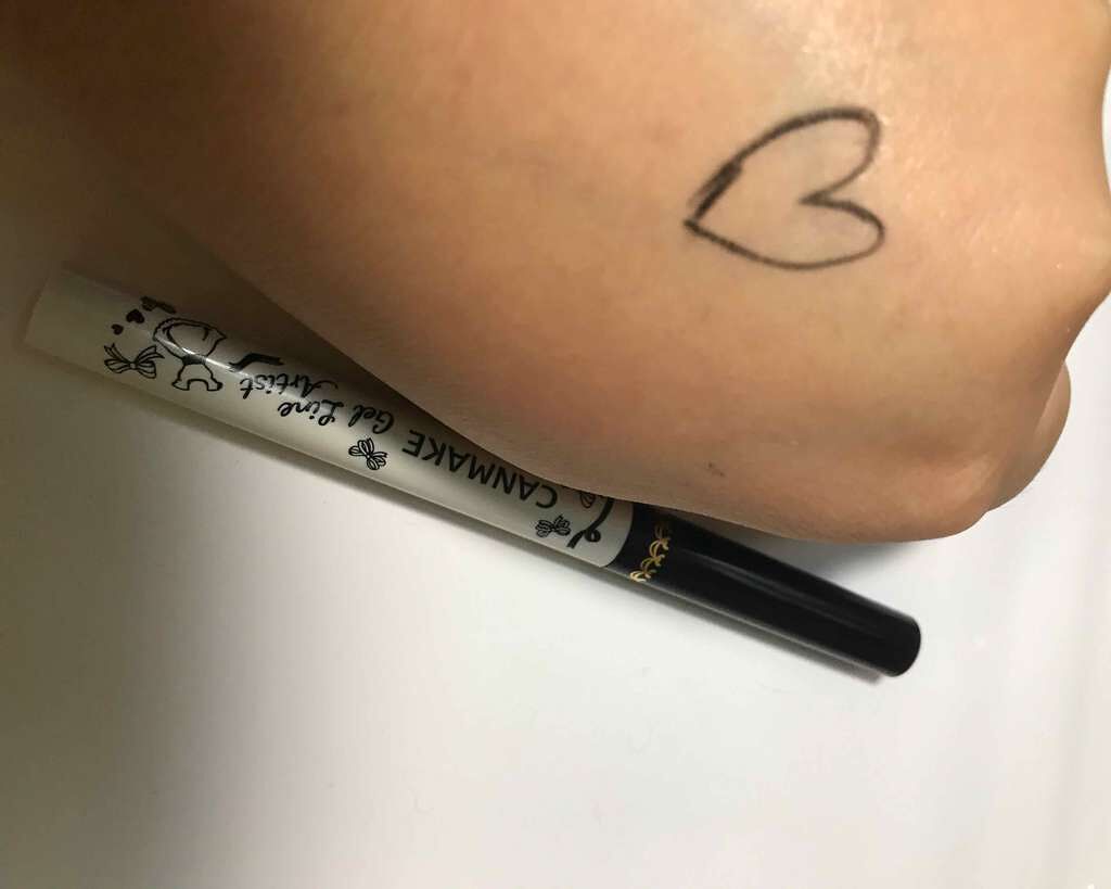 ジェルラインアーティスト/キャンメイク/ジェルアイライナーを使ったクチコミ(1枚目)