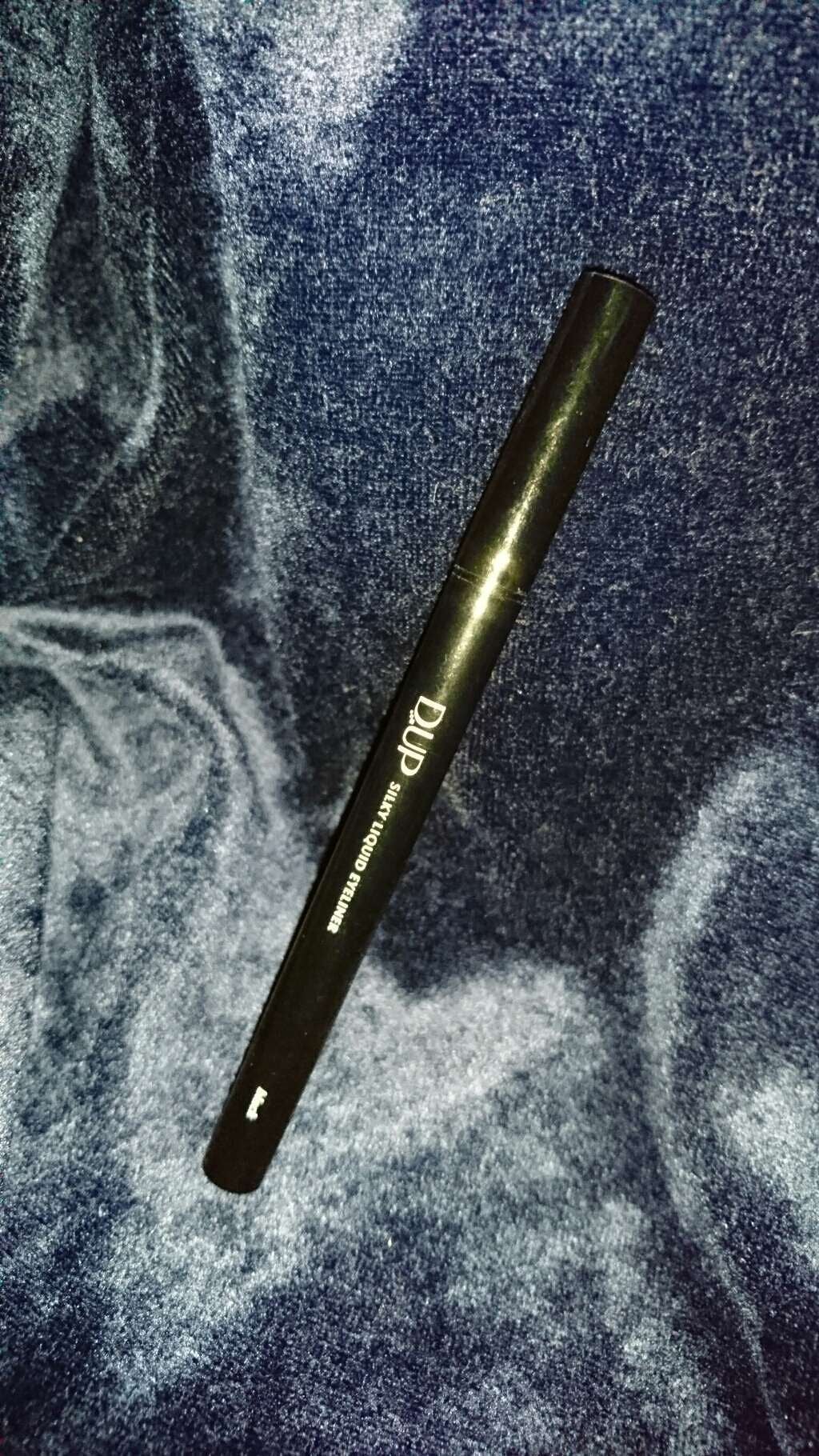 【旧品】シルキーリキッドアイライナーWP/D-UP/リキッドアイライナーを使ったクチコミ(1枚目)