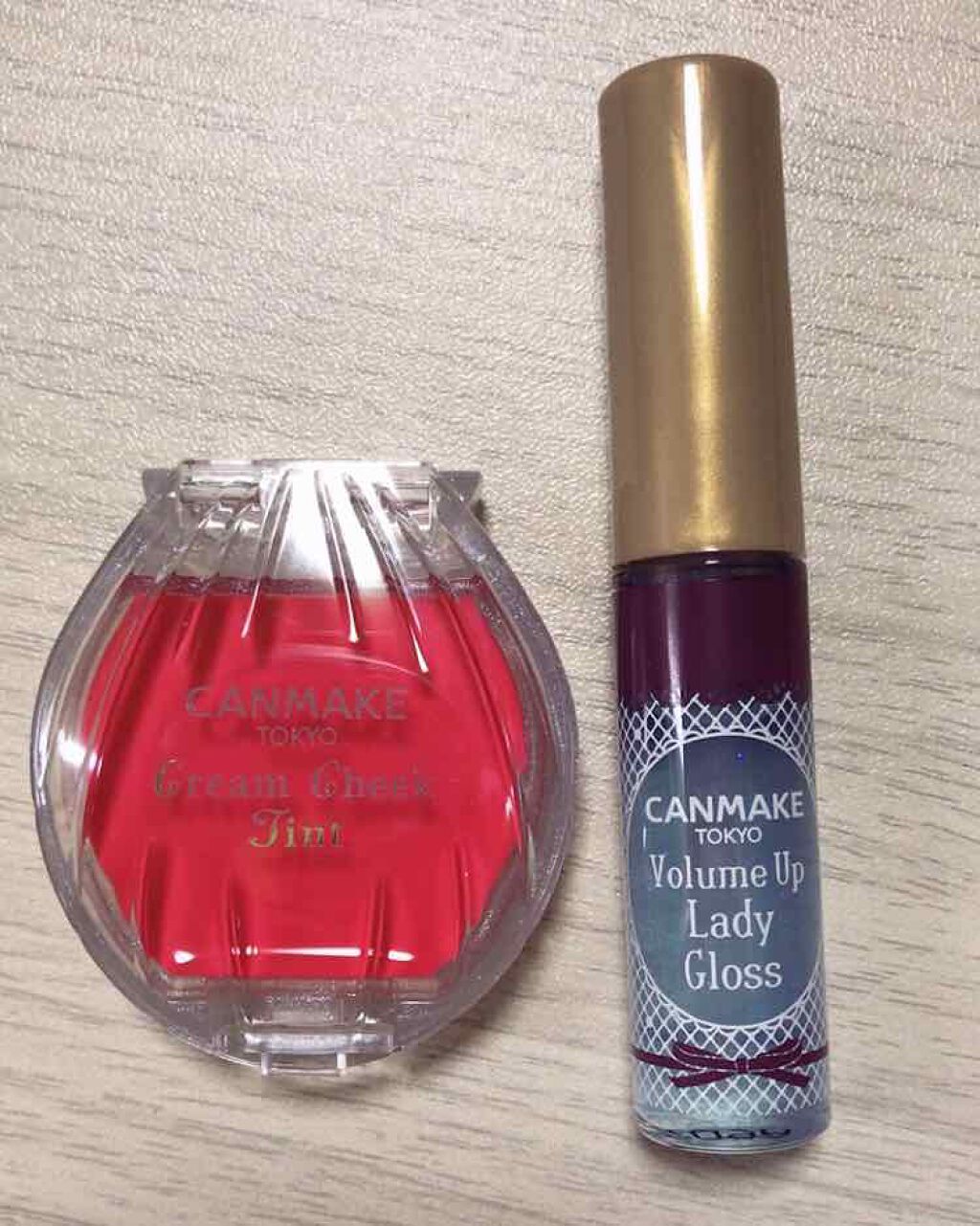 クリームチーク ティント/キャンメイク/ジェル・クリームチークを使ったクチコミ（1枚目）