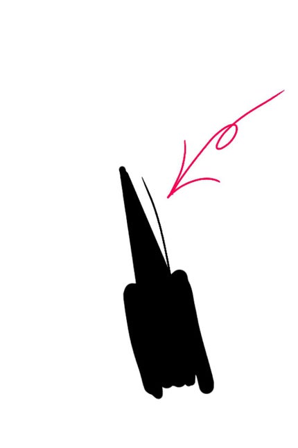 【旧品】シルキーリキッドアイライナーWP/D-UP/リキッドアイライナーを使ったクチコミ(4枚目)