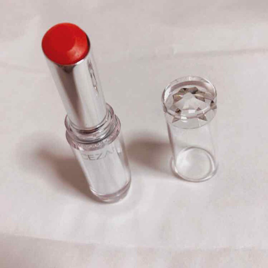 ラスティンググロスリップ/CEZANNE/口紅を使ったクチコミ(1枚目)