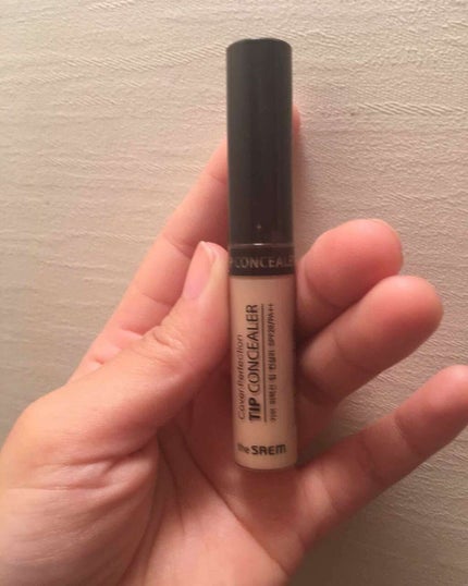カバーパーフェクション チップコンシーラー/the SAEM/リキッドコンシーラーを使ったクチコミ(1枚目)