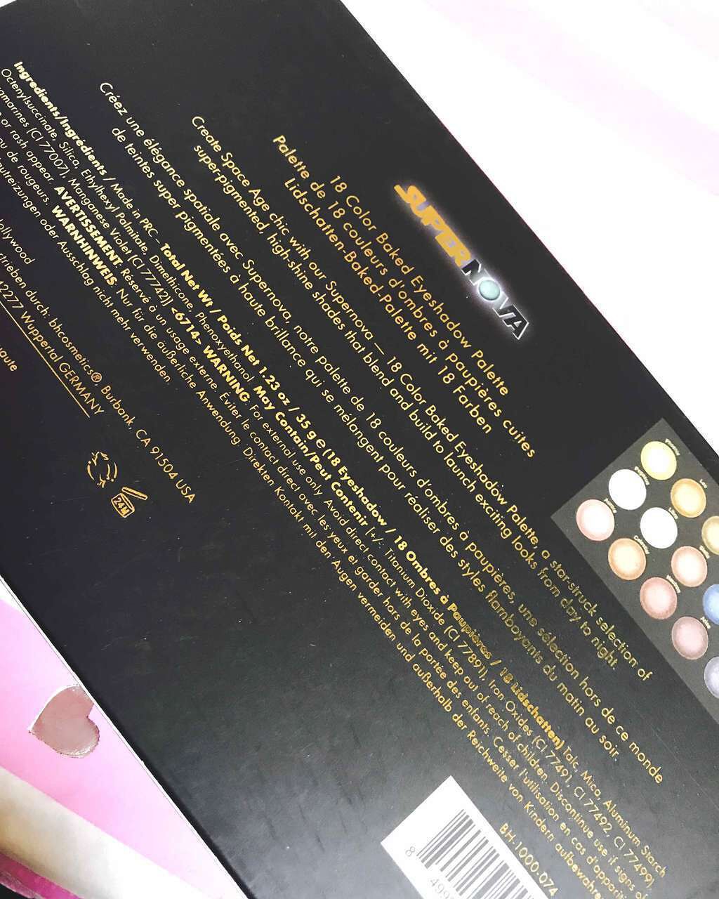 SUPER NOVA/bh cosmetics/アイシャドウパレットを使ったクチコミ(3枚目)