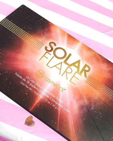 Solar Flare 18 Color Baked Eyeshadow Palette/bh cosmetics/アイシャドウパレットを使ったクチコミ（2枚目）