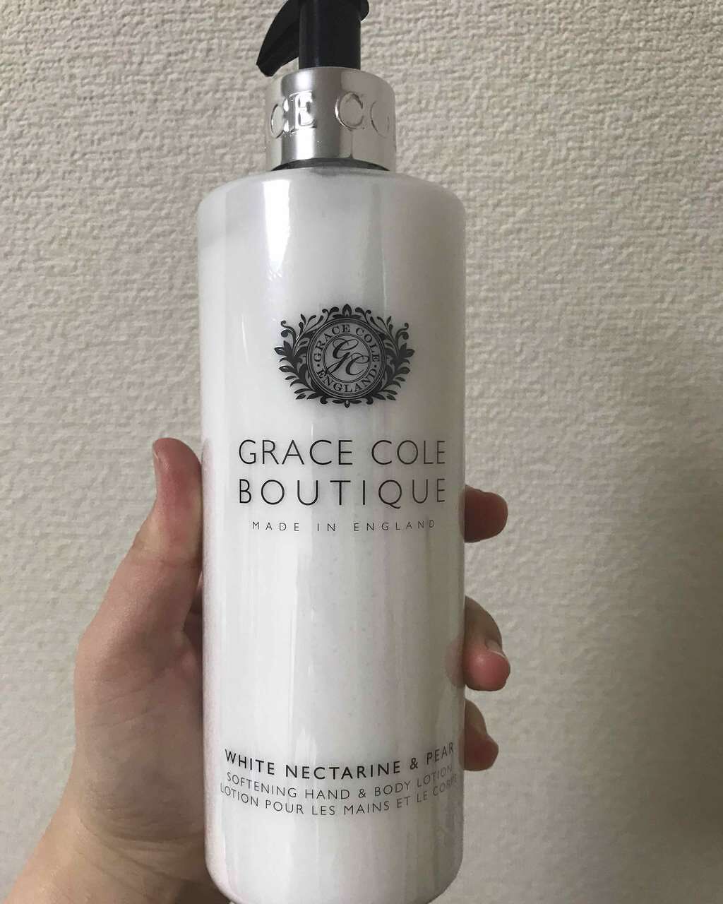 ボディスクラブ ホワイトネクタリン＆ペア/グレースコール/ボディスクラブを使ったクチコミ（1枚目）