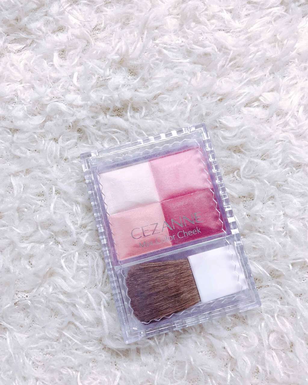 ミックスカラーチーク/CEZANNE/パウダーチークを使ったクチコミ(1枚目)