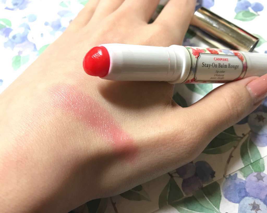 ステイオンバームルージュ/キャンメイク/口紅を使ったクチコミ(2枚目)