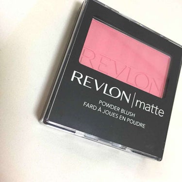 マット パウダー ブラッシュ/REVLON/パウダーチークを使ったクチコミ（1枚目）