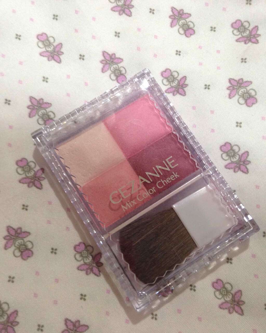 ミックスカラーチーク/CEZANNE/パウダーチークを使ったクチコミ(1枚目)