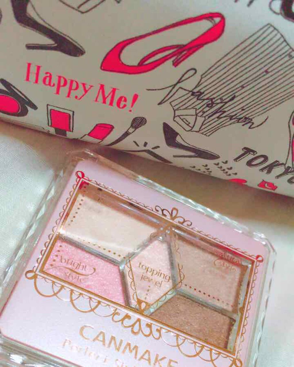 【旧品】パーフェクトスタイリストアイズ/キャンメイク/アイシャドウパレットを使ったクチコミ（1枚目）