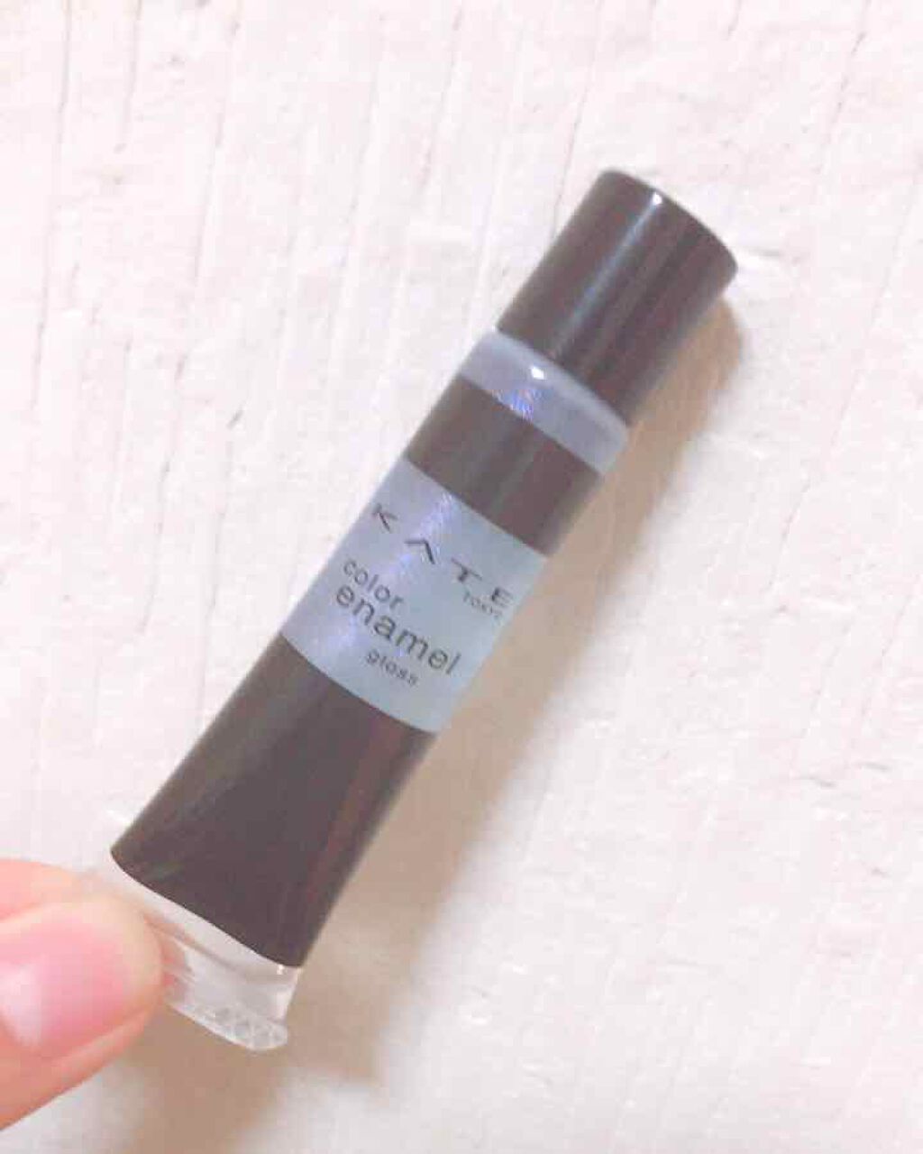 カラーエナメルグロス/KATE/リップグロスを使ったクチコミ（1枚目）