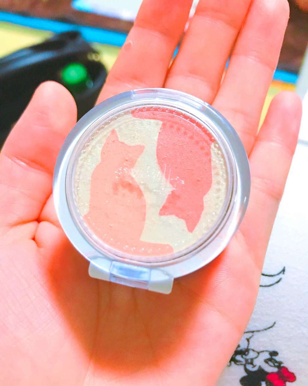 キャットチークカラー/ettusais/パウダーチークを使ったクチコミ（1枚目）