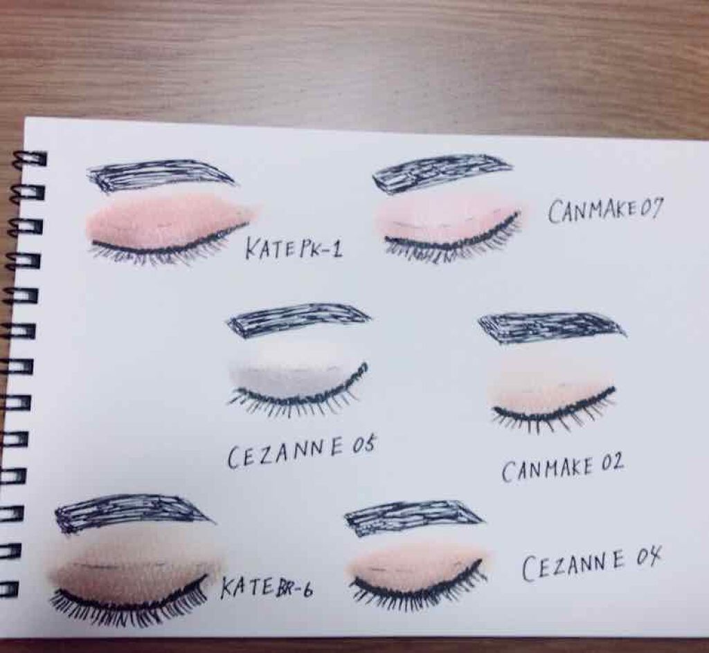 ジューシーピュアアイズ/キャンメイク/アイシャドウパレットを使ったクチコミ(1枚目)